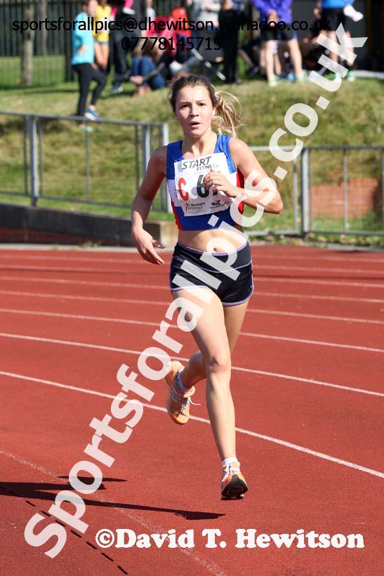 Womens under-17s, Northern Road Relays, Blackpool. Photo: David T. Hewitson/Sports for All Pics